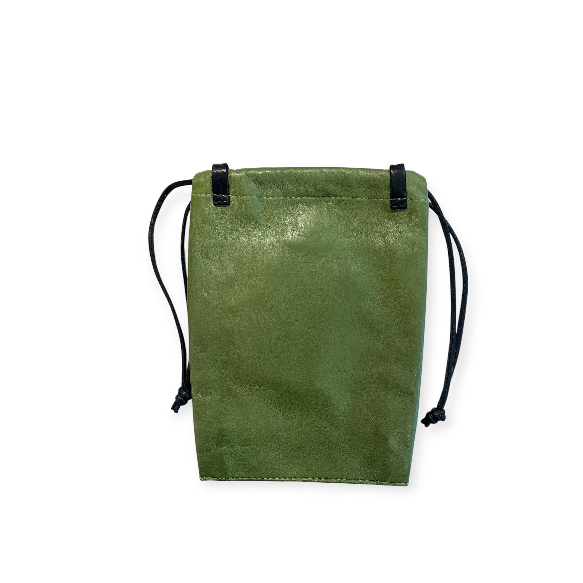 MARIELAURENCESTEVIGNY__String pouches nano-green grass -color edtion -packshoot - back .JP