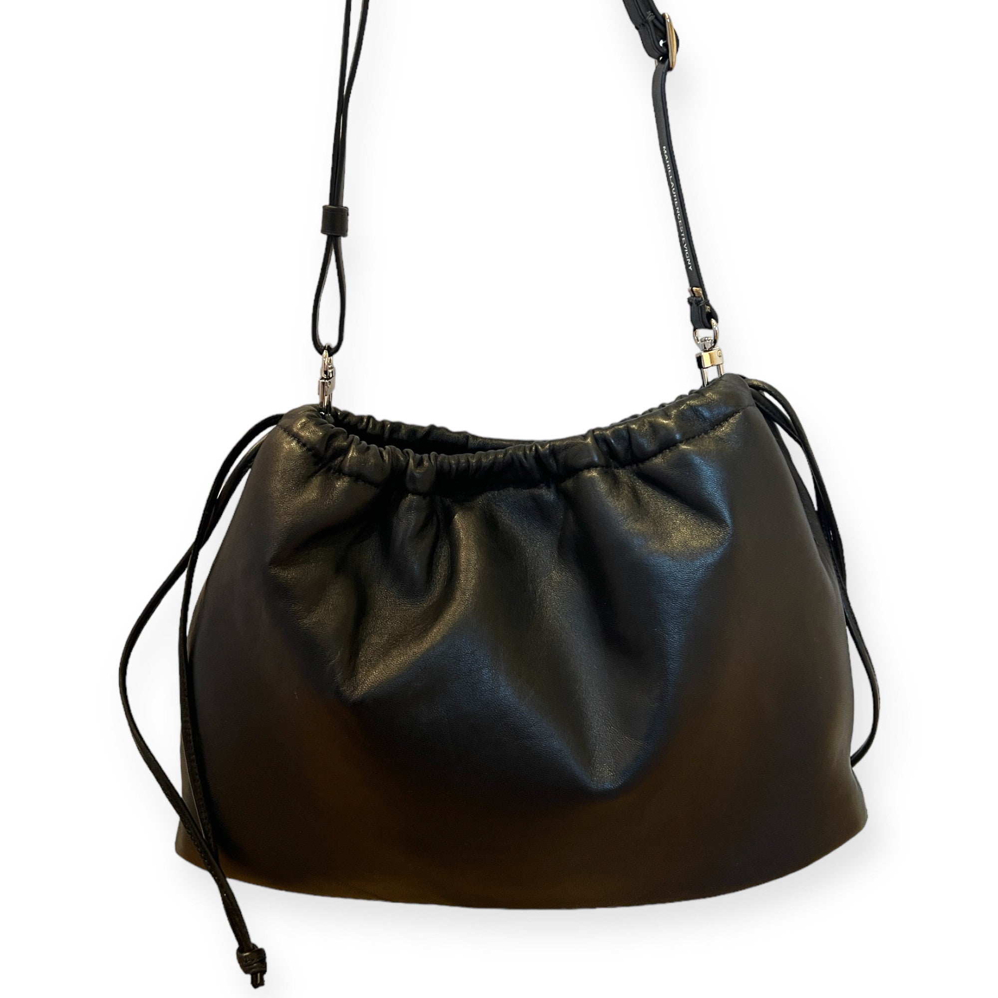 Pochette à lien de serrage - String medium - Noir