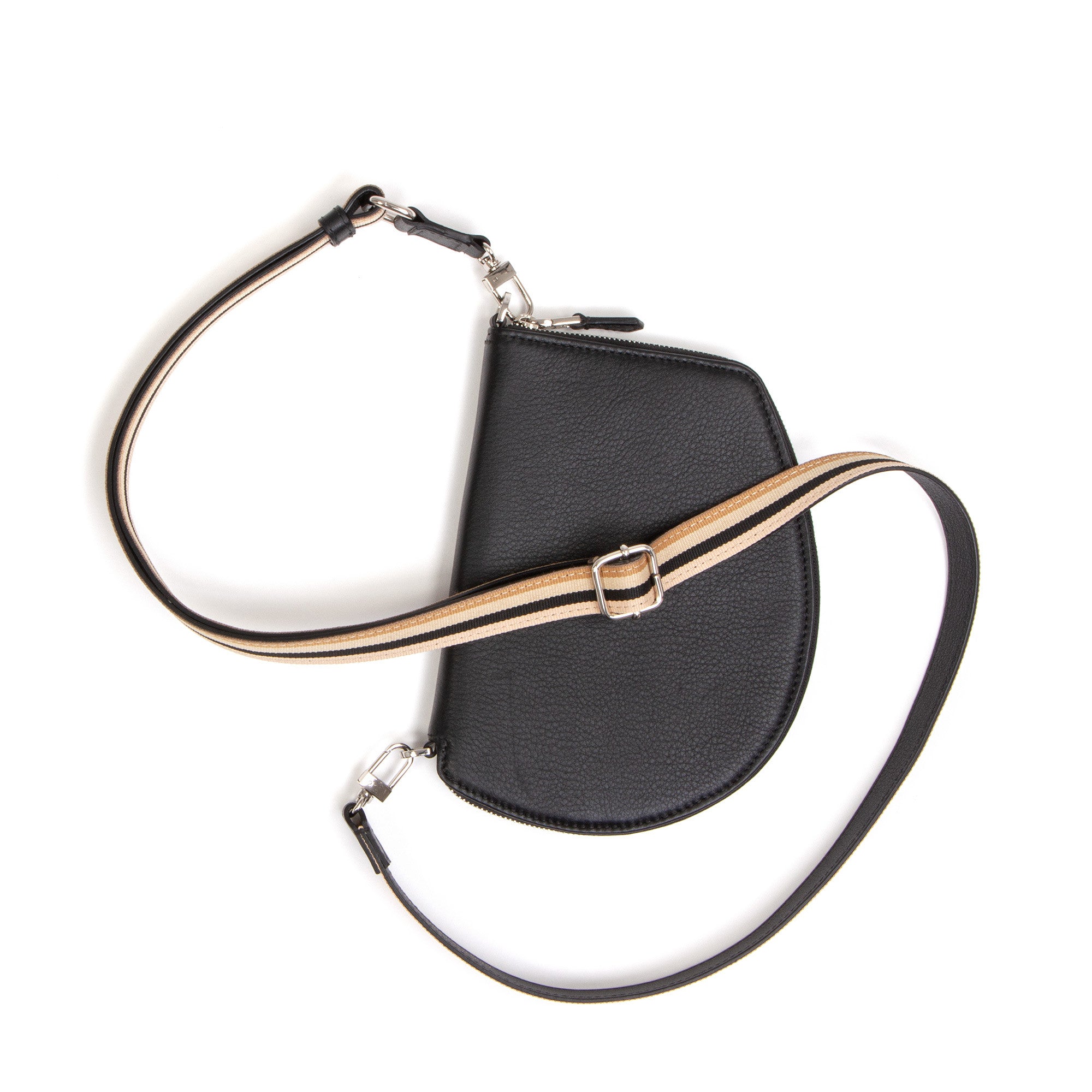 Pochette organisée bandoulière - Pocket medium - Noir