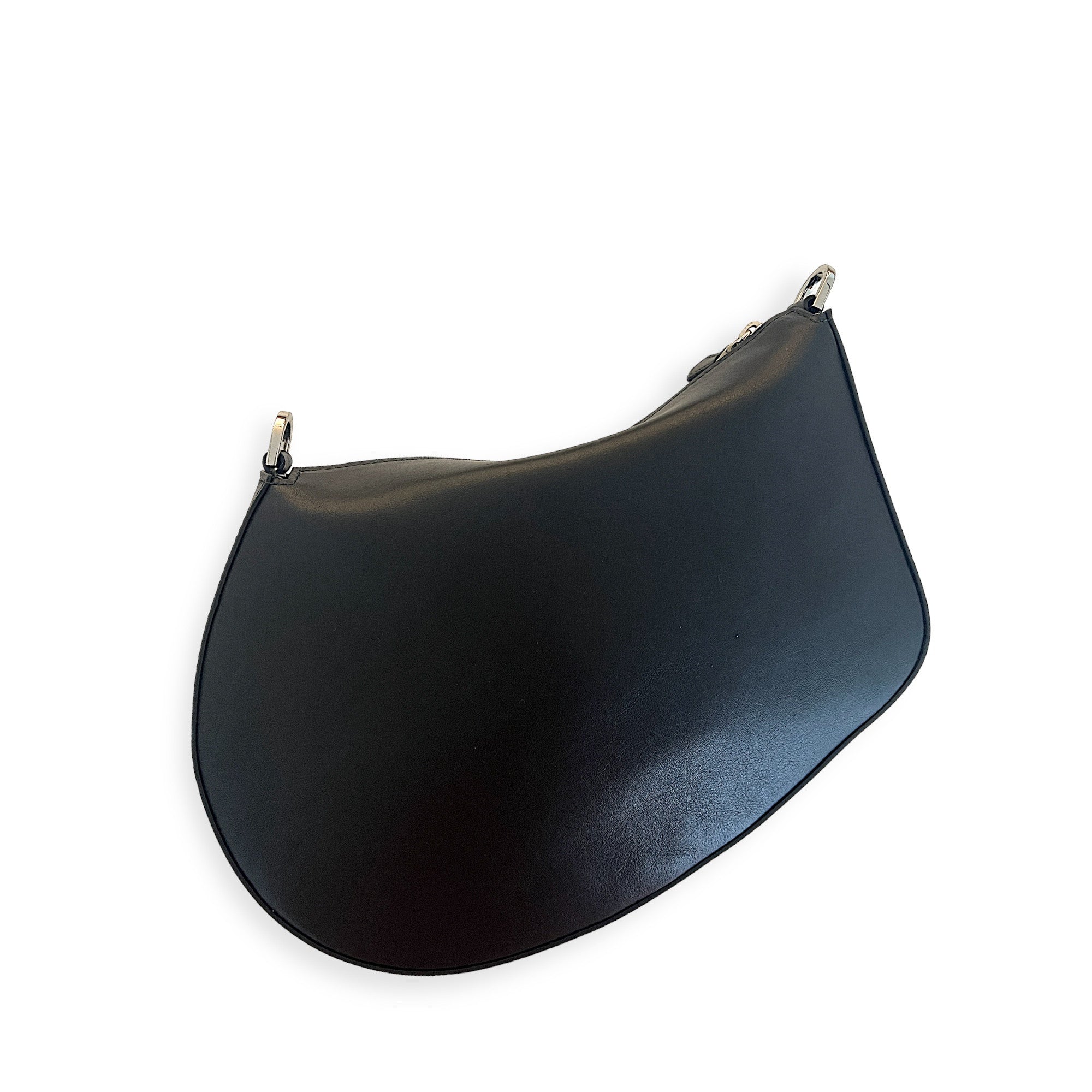 MARIELAURENCESTEVIGNY__ Zip baguette maxi-Black -Packshoot .JPG