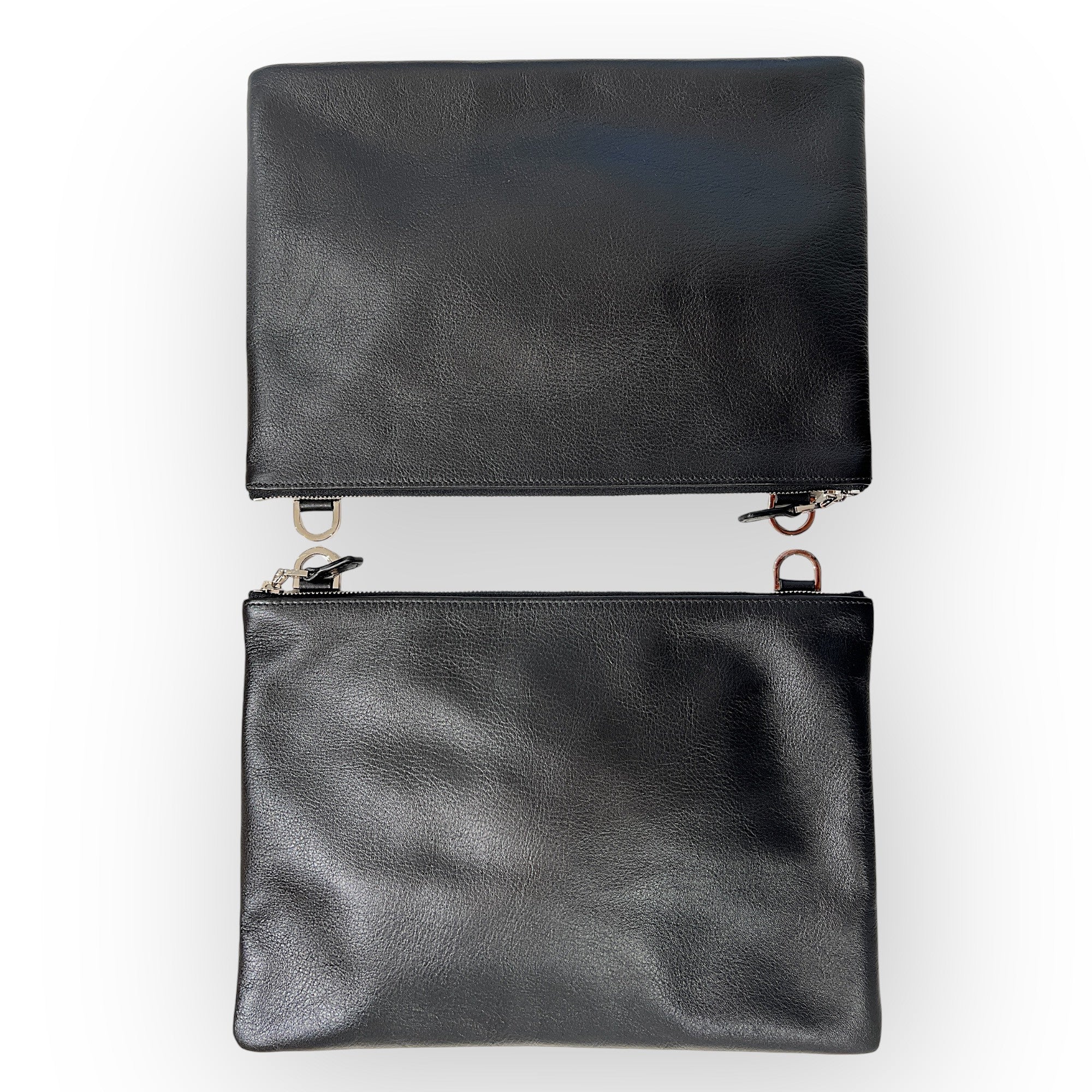 MARIELAURENCESTEVIGNY_DUO Pocket XL  Black black - double poche -flat view .JPG